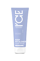 ICE by Professional Mască anti-îngălbenire Keep My Blonde, 200 ml