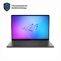 Laptop Gaming 16" ASUS ROG Zephyrus G16 GU605CR, Eclipse Gray, Intel Core Ultra 9 285H, 32GB/1024GB, Fără SO