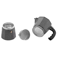 Cafetieră gheizer Ardesto AR0809AGS, Gri