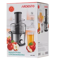 Storcător de fructe și legume Ardesto JEG-800, Oțel inoxidabil