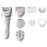 Epilator Philips BRE735/00, Alb | Roz