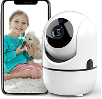 Cameră de Supraveghere Inteligentă Wi-Fi 1080P – Siguranța familiei tale, direct pe telefon!