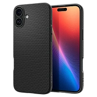 Husă Spigen iPhone 16 Plus Liquid Air, Negru mat