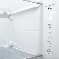 Frigider LG GSXV80PZLE, InstaView Door-in-Door™, Argintiu