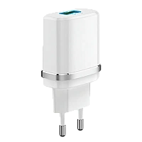 Încărcător Xpower Charger, 1USB, Fast Charge QC3.0, Alb