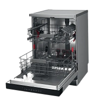 Mașină de spălat vase Whirlpool WFC 3C26 P X, Oțel inoxidabil