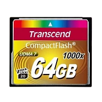 Card de Memorie Transcend CompactFlash 1000, 64GB (TS64GCF1000)