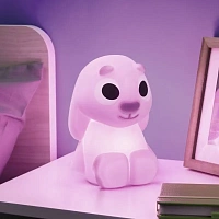 Lampă de noapte Paladone Floppy SquishyGlo, Roz