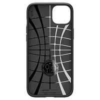 Husă Spigen iPhone 15 Plus Liquid Air, Negru Mat