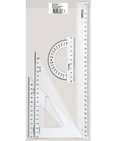 Set rigle 4buc 8025 30cm incolor cu desene Wenquan