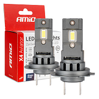 03764 Bec LED p-u auto seria X4 AVIATOR H7/H18 6500K