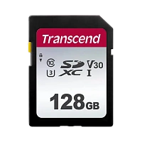 Card de Memorie Transcend SDXC Class 10, 128GB (TS128GSDC300S)