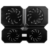 Suport de răcire pentru laptop Deepcool MultiCore X6, 15,6", Negru