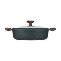 Cratița RESTO 93906, 4,1L, 28cm, Negru