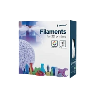 Filament pentru imprimantă 3D Gembird 3DP-ABS1.75-01-W, ABS, Alb , 1.75 mm, 1 kg