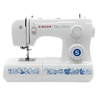 Mașină de cusut Singer 3327A, Alb | Albastru