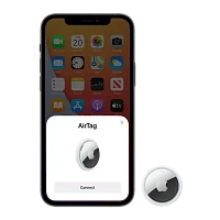 Tracker inteligent Apple AirTag (2nd gen), 4 buc, Alb