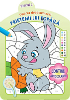 Colorez dupa numere. Prietenii lui Topaila
