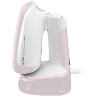 Aparat de călcat vertical cu aburi Tefal DT3050E1, Alb/Roz