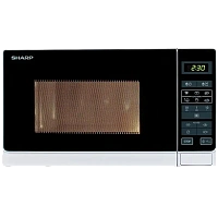 Cuptor cu microunde Sharp R242WW, Alb