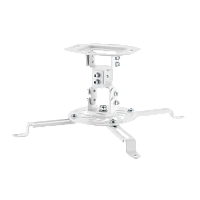 Suport pentru tavan Reflecta Prometheus 150, Alb