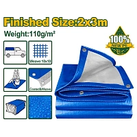 Prelată impermeabilă din PE (Ușoară) 2x3m 110g/m² JDTQ1823 Jadever