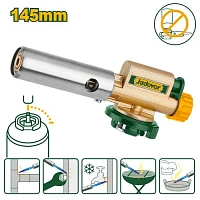 Arzător pe gaz cu aprindere piezo 182g Jadever JDFG3603