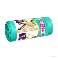 LUXIA Pungi p/u gunoi cu urechi 35 L 22 buc. cu aroma vanilie LUX-4072  /25
