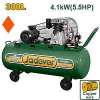 Compresor de aer cu ulei 300L trifazat 4.1kW 380V Jadever JDAP4R33