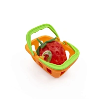 Antistres squishy Căpșună în coș