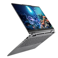Laptop 14" Lenovo Yoga 7 2-in-1 14ILL10, Luna Grey, Intel Core Ultra 7 256V, 16GB/1024GB, Fără SO