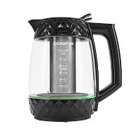 Fierbător electric Polaris PWK1823CGLD, Negru