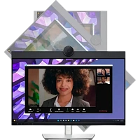 23,8" Monitor DELL P2424HEB, IPS 1920x1080 FHD, Negru | Argintiu