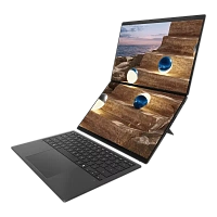 Laptop 14" ASUS Zenbook DUO UX8407AA, Moher Gray, Intel Core Ultra 9 386H, 32GB/1024GB, Windows 11 Home
