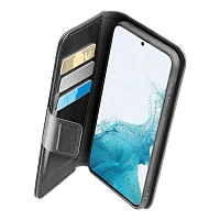 Husă tip carte Cellularline Samsung Galaxy S23 FE, Negru