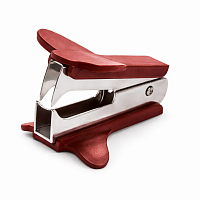 Decapsator cu fixator Norma, metalic, extractor capse, accesorii birou, pentru indepartare rapida capse, culoare rosu