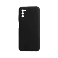 Husă Xcover Galaxy A03 - Liquid Silicone, Negru