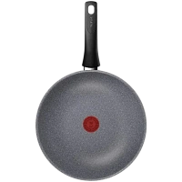 Tigaie WOK Tefal D4561932, 28cm, Gri
