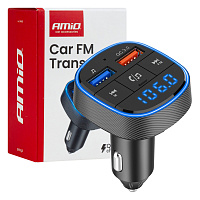 04648 Transmitator FM auto 2Г—USB-A 12V 24V
