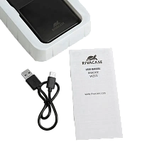 Acumulator extern RivaCase VA2572, 20000mAh, Negru