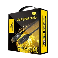 Cablu Video Cablexpert AOC Premium Series, DisplayPort (M) - DisplayPort (M), 5m, Negru
