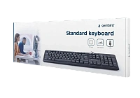 Tastatură Gembird KB-U-103-RU, Cu fir, Negru