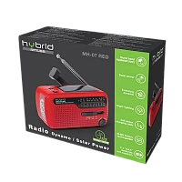 Boxă portabilă MUSE MH-07 RED, Roșu