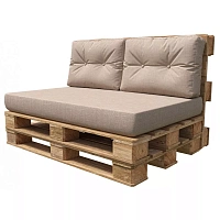 Perne bej pentru canapea de exterior din țesătură Oxford 600D – confort și stil pentru relaxarea ta în aer liber