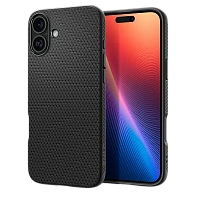 Husă Spigen iPhone 16 Liquid Air, Negru mat