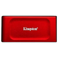 SSD portabil extern Kingston XS1000, 2 TB, Roșu (SXS1000R/2000G)
