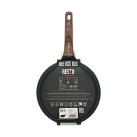 Tigaie RESTO 93909, 24cm, Negru