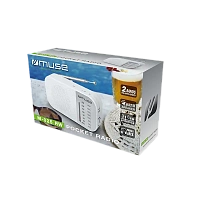 Radio portabil MUSE M-025 RW, Alb