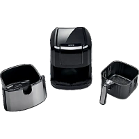 Friteuză cu aer cald Gorenje AF1700DB, Negru | Oțel inoxidabil