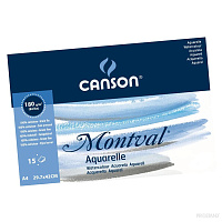 Album cu spira p/u acuarela, orizontal A3 180gr CANSON 15 foi HA-96